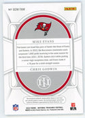 Mike Evans/ Chris Godwin 2022 Panini National Treasure Patch Relic #CCM-TAM