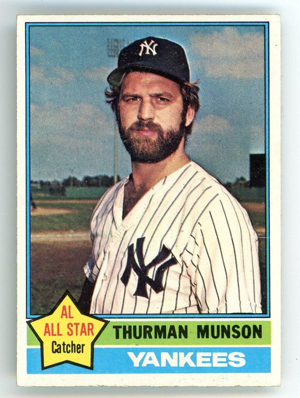 Thurman Munson 1976 Topps #650 Card