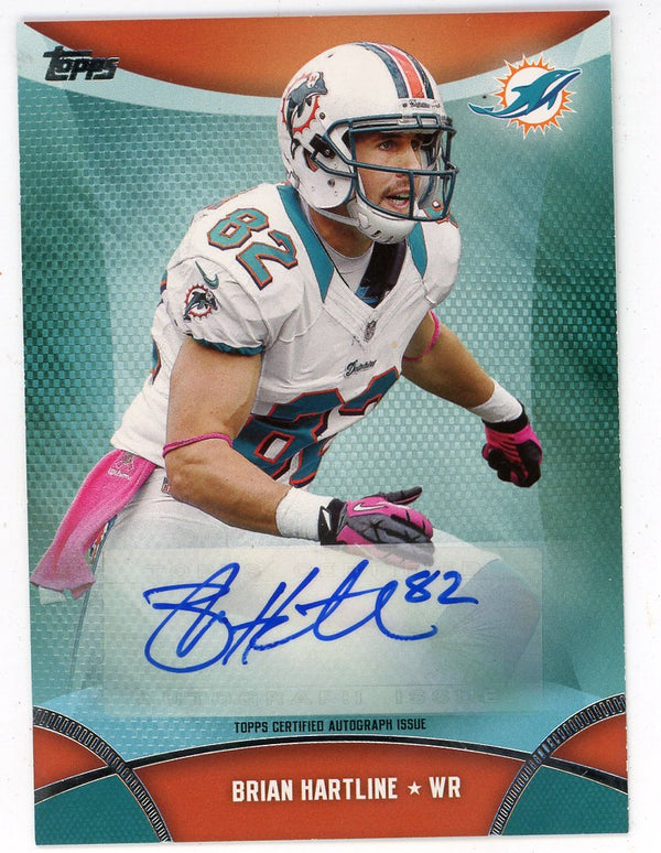 Brian Hartline Autographed 2013 Topps #TA-BH