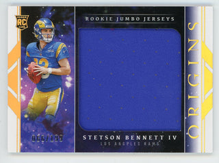 Stetson Bennett 2023 Panini Origins Patch Relic #RJJ-SB