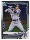 Eddy Diaz 2021 Topps 1st Bowman Chrome #BCP-33