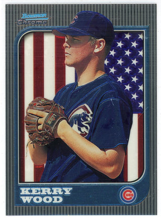 Kerry Wood 1997 Bowman Chrome Rookie Card #183