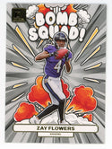 Zay Flowers 2023 Panini Donruss Bomb Squad #BS-12