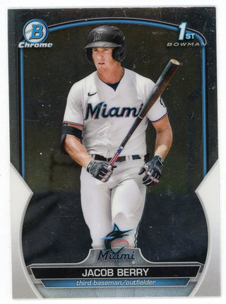 Jacob Berry 2023 Topps 1st Bowman Chrome #BCP-108