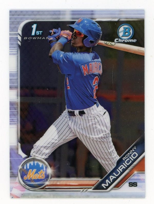 Ronny Mauricio 2019 Topps 1st Bowman Chrome #BCP-107 Card