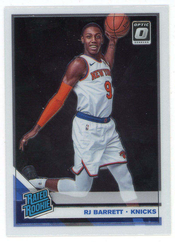 RJ Barrett 2019-20 Donruss Optic Rated Rookie #178 Card