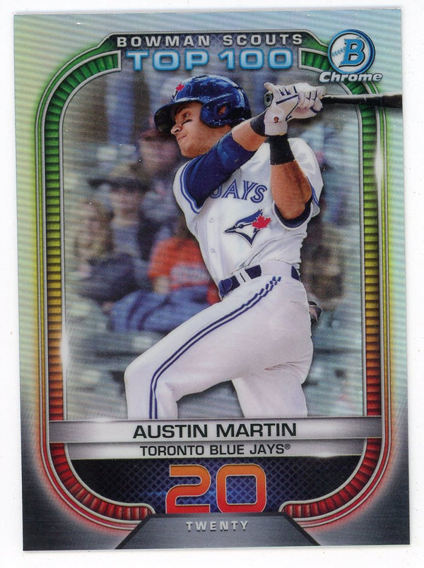 Austin Martin 2021 Topps Bowman Chrome Scouts #20