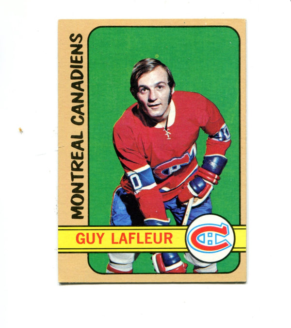 Guy Lafleur 1972-73 Topps Hockey #79 Card