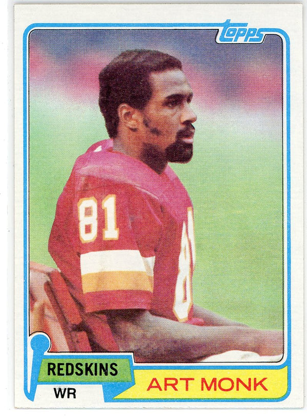 Art Monk 1981 Topps Rookie Card #194