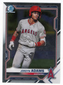 Jordyn Adams 2021 Topps Bowman Chrome #BCP-30