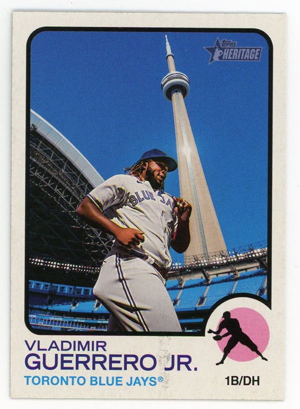 Vladimir Guerrero Jr 2022 Topps Heritage #269 Card