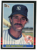 Don Mattingly 1984 Donruss Card #295