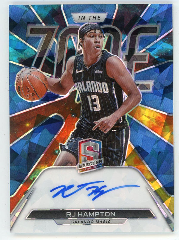 RJ Hampton 2022 Panini Prizm Spectra Autographed In The Zone #ITZ-RJH