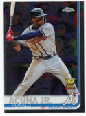 Ronald Acuna Jr. 2019 Topps Chrome #117 Card