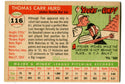 Tom Hurd 1955 Topps #116 Card