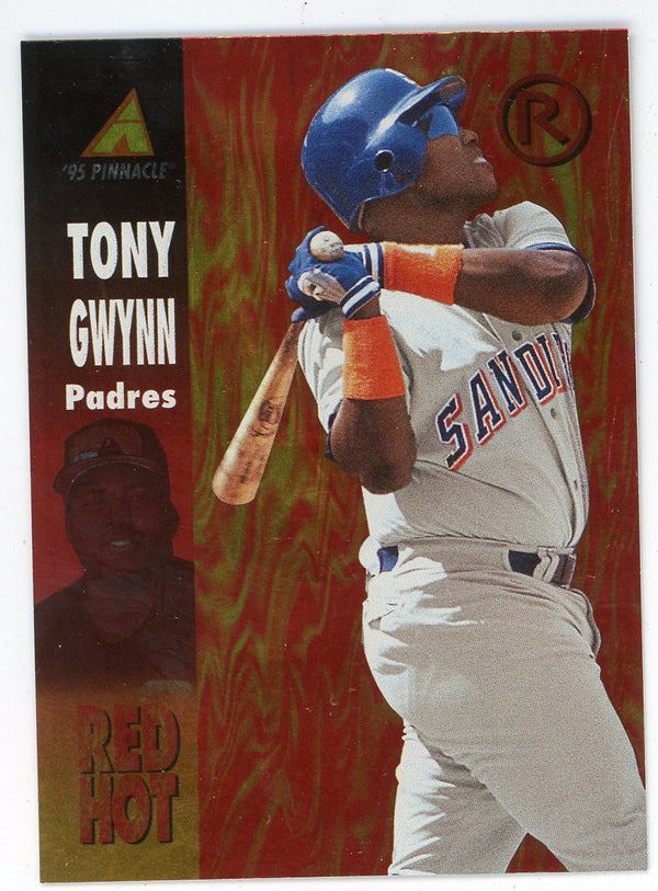 Tony Gwynn 1995 Pinnacle Red Hot #RH18