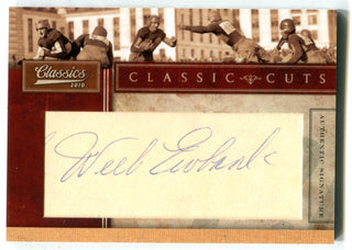 Weeb Ewbank 2010 Panini Classic Cuts #75 Card