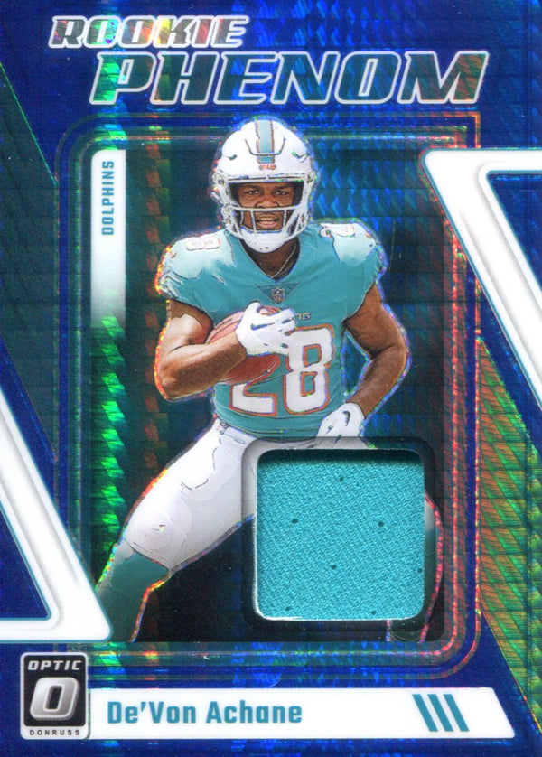 De'Von Achane 2023 Donruss Optic Rookie Card