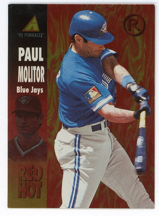 Paul Molitor 1995 Pinnacle Red Hot #RH14