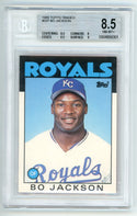 Bo Jackson 1986 Topps #50T Beckett 8.5