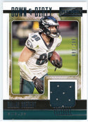 Dallas Goedert 2021 Panini Playbook Down & Dirty Jersey Card #DND-DGO