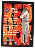 Will Clark 1995 Pinnacle Red Hot #RH17