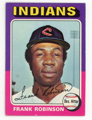 Frank Robinson 1975 Topps #580 Card