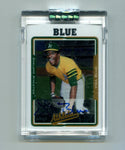 Vida Blue 2005 Topps Autographed #TV-VB Card