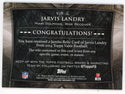 Jarvis Landry 2014 Topps Patch Relic Rookie Card #VJR-JL