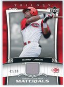 Barry Larkin 2005 Upper Deck Trilogy Generations Past Materials Card #PA-BL