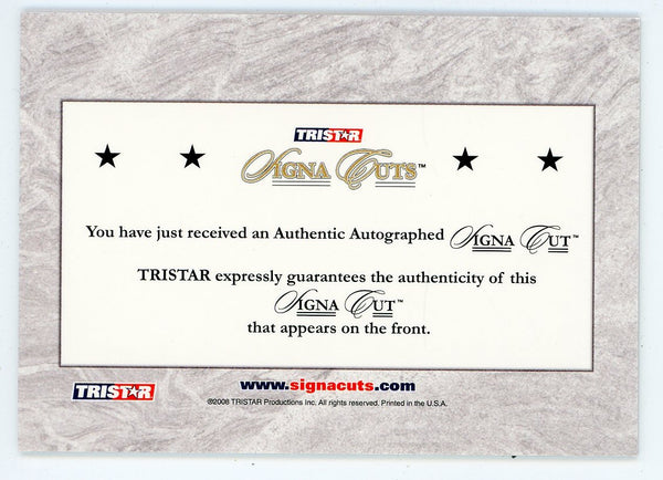 Lance Berkman Autograph 2008 Tristar Signa Cuts