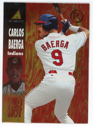 Carlos Baerga 1995 Pinnacle Red Hot #RH25