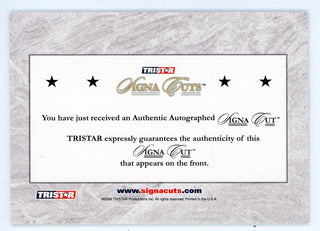 Johnny Damon 2008 Tristar Autograph Signa Cuts