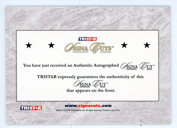 Johnny Damon 2008 Tristar Autograph Signa Cuts