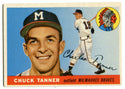 Chuck Tanner 1955 Topps #161 Card