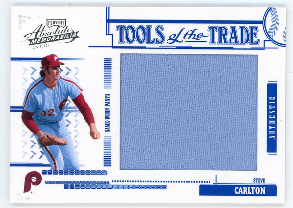 Steve Carlton 2005 Donruss Tools of the Trade Patch Relic #TT-184