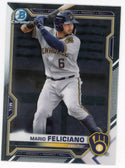 Mario Feliciano 2021 Topps Bowman Chrome #BCP-133