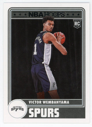 Victor Wembanyama 2023-24 Panini Hoops Rookie Card #298