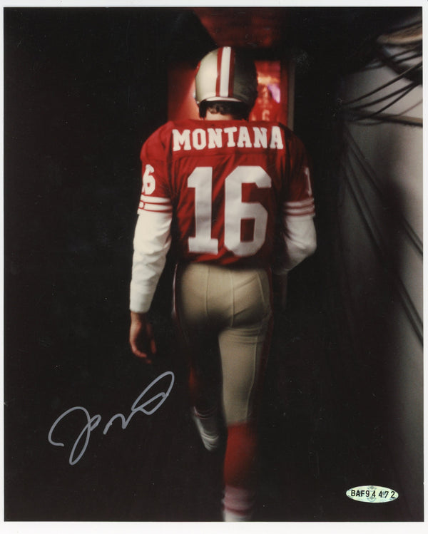 Joe Montana Autographed 8x10 Photo (Upper Deck)