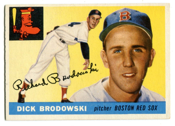 Dick Brodowski 1955 Topps #171 Card