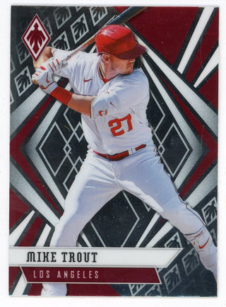 Mike Trout 2021 Panini Chronicles Phoenix #19