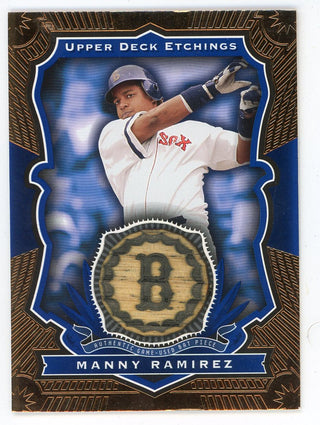 Manny Ramirez 2004 Upper Deck Etchings Bat Relic #BE-MR