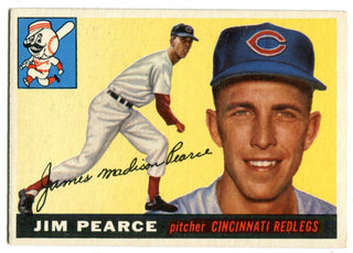 Jim Pearce 1955 Topps #170 Card