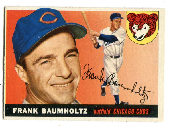 Frank Baumholtz 1955 Topps #172 Card