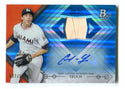 Christian Yelich 2014 Topps Bowman Platinum #ARCY Bat Card /199