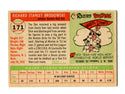 Dick Brodowski 1955 Topps #171 Card