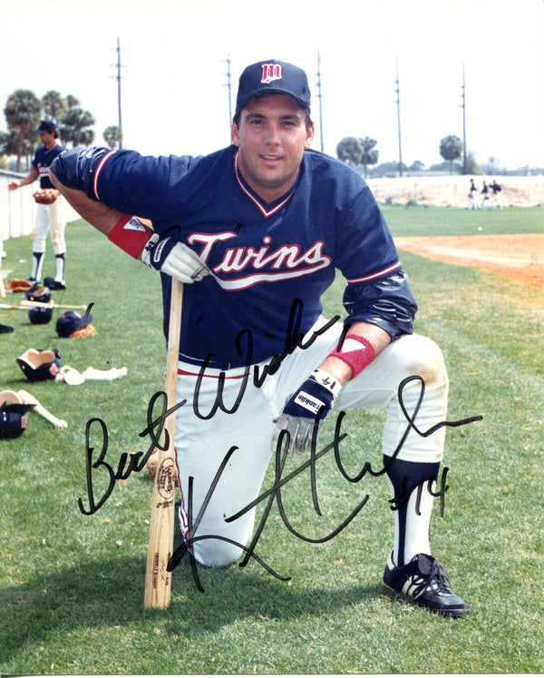 Kent Hrbek Autographed 8x10 Photo