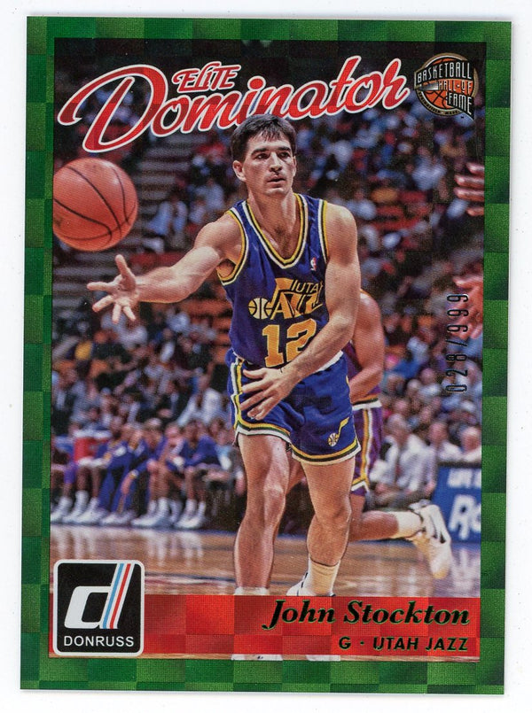 John Stockton 2015-16 Panini Donruss Elite Dominator #20