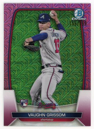 Vaughn Grissom 2023 Topps Pink Bowmans Chrome #42 Card 155/199