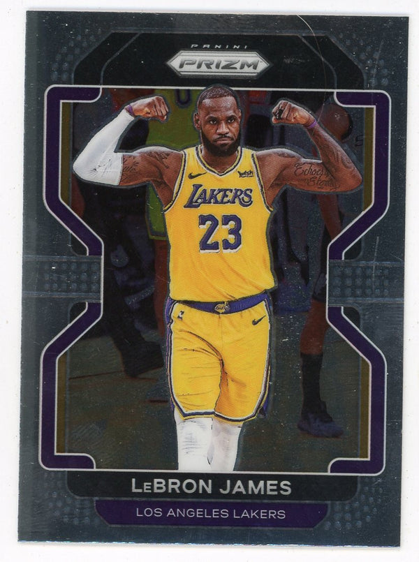 LeBron James 2021-22 Panini Prizm Card #91